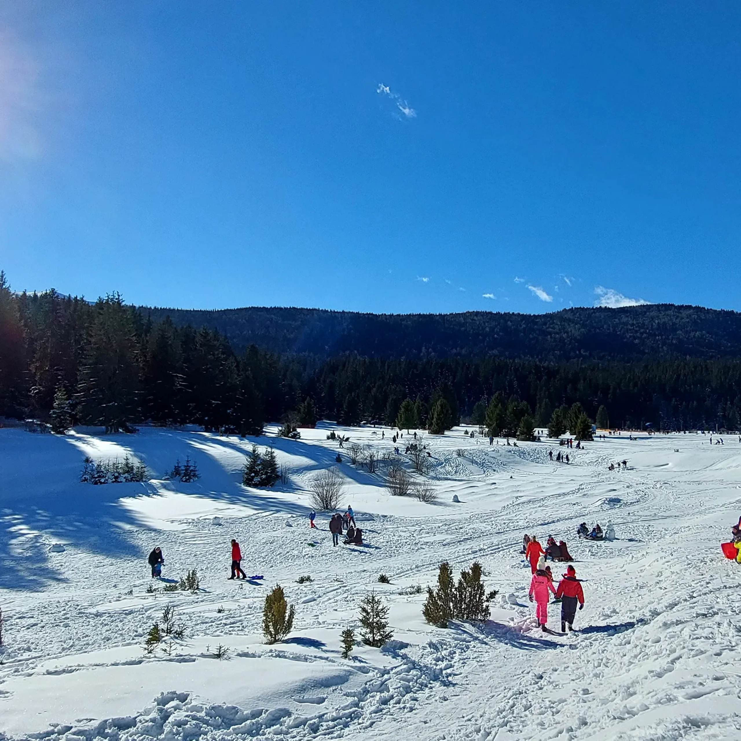 Igman, Veliko Polje, sankanje, skijanje, šetnja
