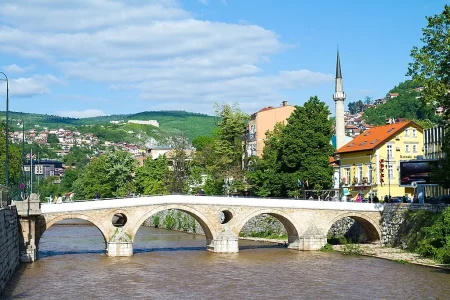Latinska ćuprija, Sarajevo — most preko Miljacke