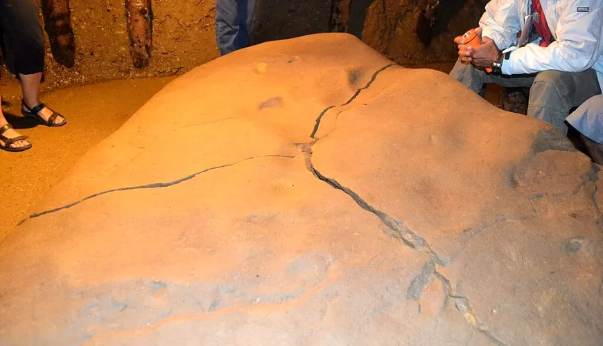 Kameni blokovi / tunel u Visokom — Bosanska dolina piramida