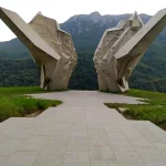 Tjentište, spomenik, NP Sutjeska