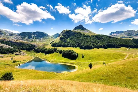 Orlovačko jezero, Zelengora, NP Sutjeska