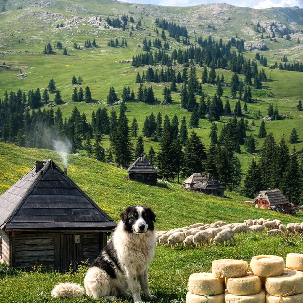 Vlašić, Katuni, Vlašički Sir, autohtoni pas Tornjak