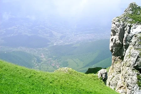 Vlašić, planinarenje, pogled na Travnik