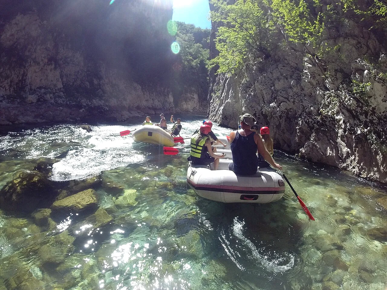 Rafting na Neretvi (Konjic – Glavatičevo)