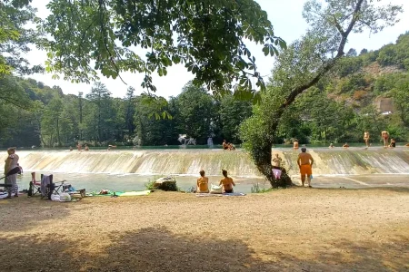 Plivska jezera, Brana