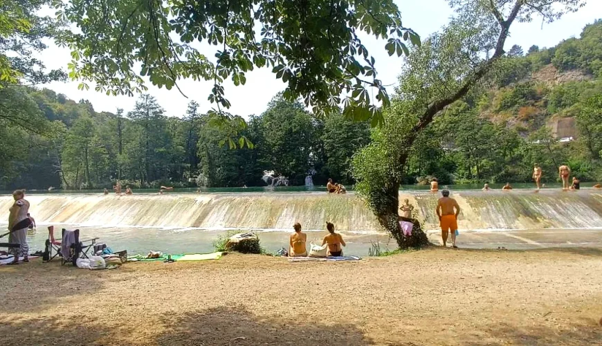 Plivska jezera, Brana